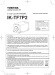 Toshiba IK-TF7P2 Security Camera User Manual