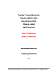 Toshiba EQUIUM L300D Laptop User Manual