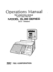 Toshiba EMl-31055 Scale User Manual