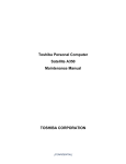 Toshiba A350 Laptop User Manual