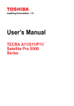 Toshiba A100 Webcam User Manual