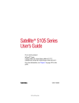 Toshiba 5105 Laptop User Manual