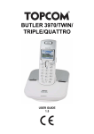 Topcom 3400 Telephone User Manual