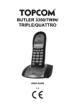 Topcom 3350 Telephone User Manual
