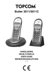 Topcom 3011 Telephone User Manual