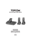 Topcom 2820 Telephone User Manual