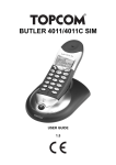 Topcom 2510 Cordless Telephone User Manual