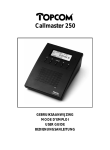 Topcom 250 Telephone User Manual