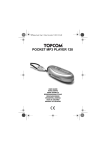 Topcom 128 MP3 Player User Manual