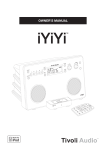 Tivoli Audio Sound System Cassette Player User Manual