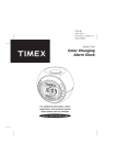 Timex T035 Clock Radio User Manual