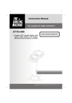 The Singing Machine STVG-988 Karaoke Machine User Manual