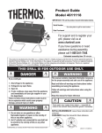 Thermos 4611118 Gas Grill User Manual