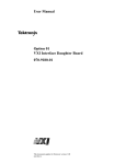 Tektronix 070-9180-01 Computer Hardware User Manual