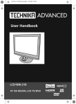 Technika LCD19W-219 Flat Panel Television User Manual
