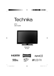 Technika 40-260 Flat Panel Television User Manual