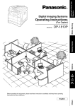 Technics DP-1810P Scanner User Manual