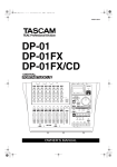 Tascam D00871320A Recording Equipment User Manual
