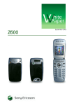 Tannoy Z600 Cell Phone User Manual