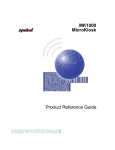 Symbol Technologies MK1000 Scanner User Manual