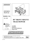 Swisher POL 10550 Lawn Mower User Manual