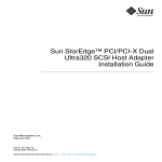 Sun Microsystems LSI22320-SR Network Card User Manual