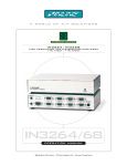 Sun Microsystems IN3264 Stereo Amplifier User Manual
