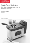 Sunbeam DF5200S Fryer User Manual