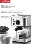 Sunbeam DF4500 Fryer User Manual