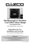 Stovax P8573 Indoor Fireplace User Manual