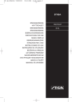 Stiga 50 EL Lawn Mower User Manual
