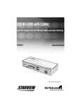 StarTech.com SV211KDVI Network Card User Manual