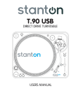 Stanton T.90 Turntable User Manual