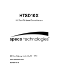 Speco Technologies HTSD10X Camcorder User Manual