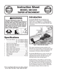 Southbend SB1269 Lathe User Manual