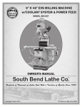 Southbend SB1027 Lathe User Manual
