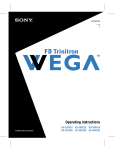 Sony KV-36FS12 CD Player User Manual
