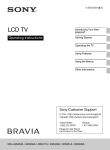Sony KDL-32R400A Flat Panel Television User Manual