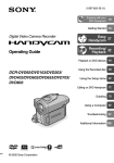 Sony DVD703 Camcorder User Manual