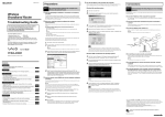 Sony CARRIERGATE Network Card User Manual