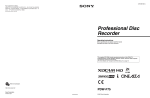 Sony 3-270-589-12 (1) CD Player User Manual