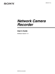 Sony 1340PW Camcorder User Manual