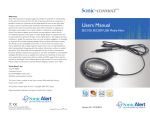 Sonic Alert SA101 Baby Monitor User Manual