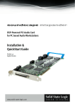 Solid State Logic 4.3 Computer Hardware User Manual