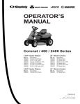 Snapper 355ZB2444 Lawn Mower User Manual
