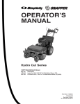 Snapper 13HP Lawn Mower User Manual