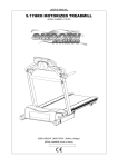 Smooth Fitness 9.17HRO Treadmill User Manual