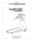 Smooth Fitness 5.25E Treadmill User Manual