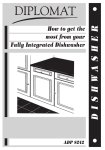 Smeg ADP8242 Dishwasher User Manual