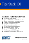SMC Networks 1000BASE-X Switch User Manual